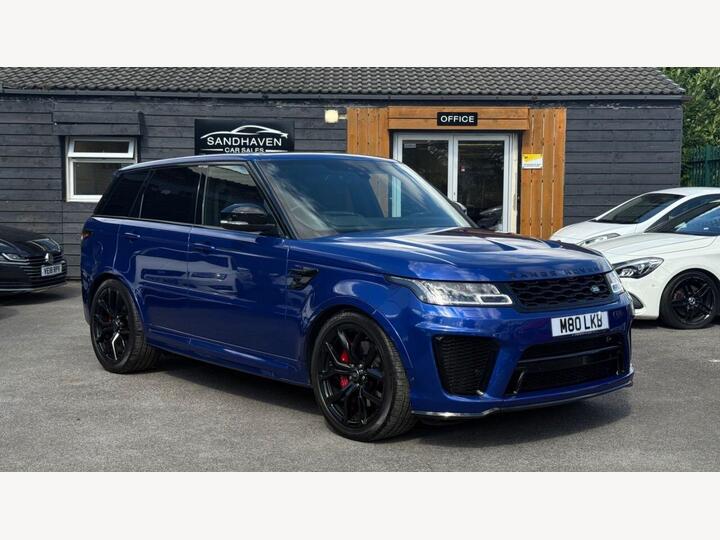 Land Rover RANGE ROVER SPORT 5.0 P575 V8 SVR Auto 4WD Euro 6 (s/s) 5dr Land Rover RANGE ROVER SPORT 5.0 P575 V8 SVR Auto 4WD Euro 6 (s/s) 5dr