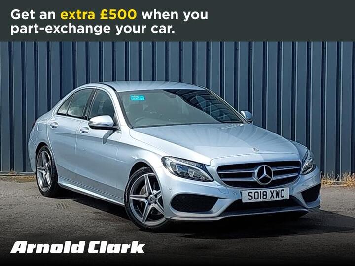 Mercedes-Benz C Class 2.1 C220d AMG Line G-Tronic+ Euro 6 (s/s) 4dr