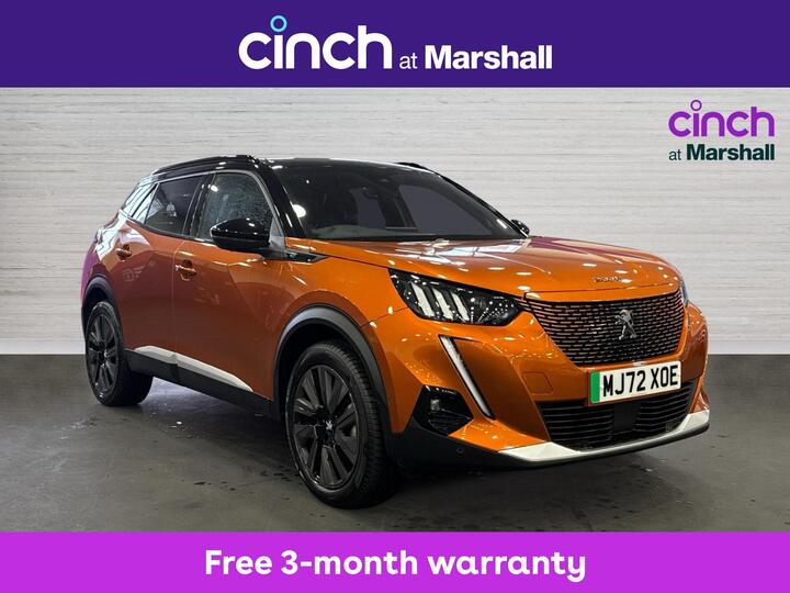 Peugeot E-2008 50kWh GT Premium Auto 5dr (7kW Charger)