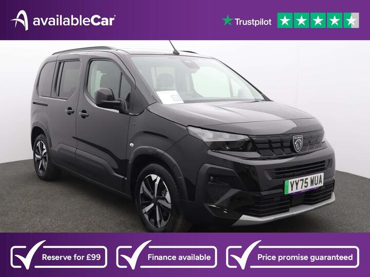 Peugeot E-Rifter 52kWh GT Standard MPV Auto 5dr (11kW Charger)