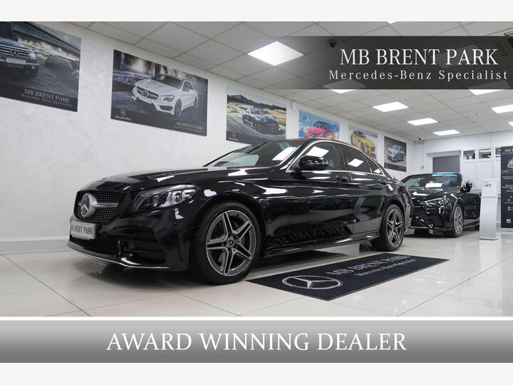 Mercedes-Benz C Class 1.5 C200 MHEV EQ Boost AMG Line (Premium) G-Tronic+ Euro 6 (s/s) 4dr