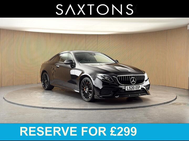 Mercedes-Benz E Class 2.9 E400d AMG Line (Premium Plus) G-Tronic+ 4MATIC Euro 6 (s/s) 2dr