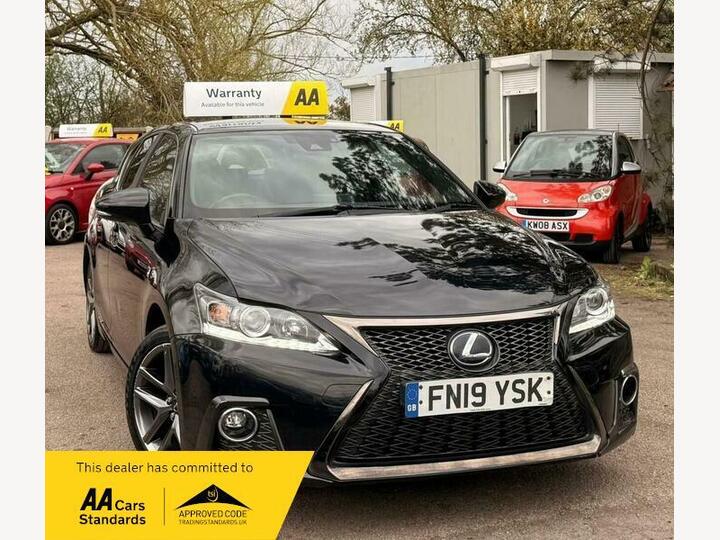 Lexus CT 1.8 200h F Sport E-CVT Euro 6 (s/s) 5dr