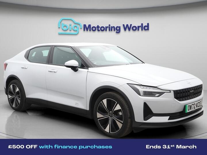 Polestar Polestar 2 Single Motor 78kWh Long Range Fastback Auto FWD 5dr