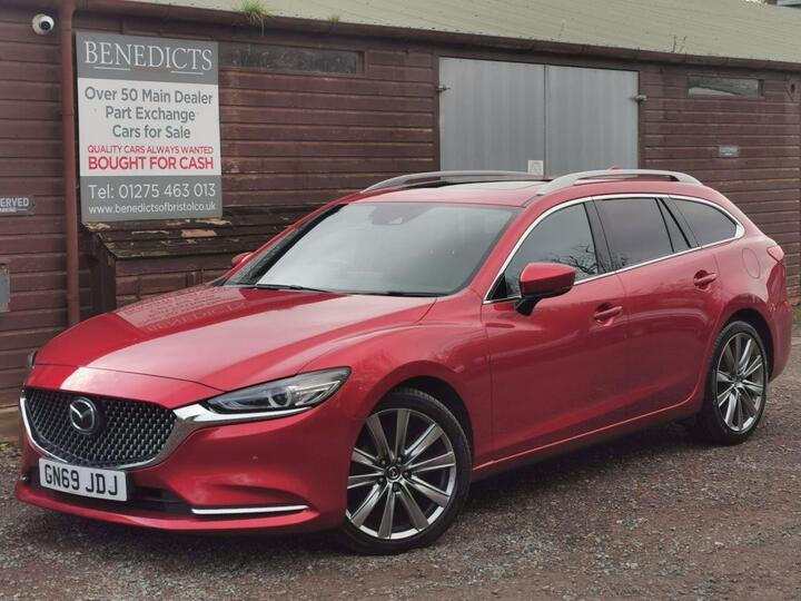 Mazda MAZDA6 2.5 SKYACTIV-G GT Sport Nav+ Tourer Auto Euro 6 (s/s) 5dr