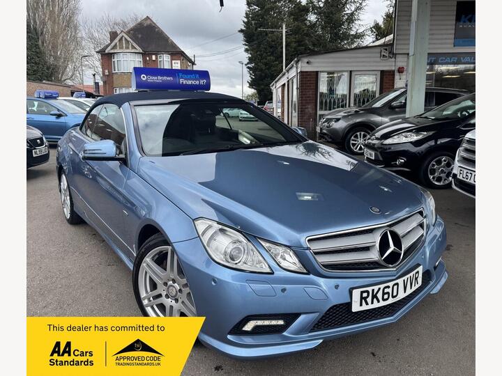 Mercedes-Benz E Class 3.5 E350 CGI V6 BlueEfficiency Sport Cabriolet G-Tronic Euro 5 2dr
