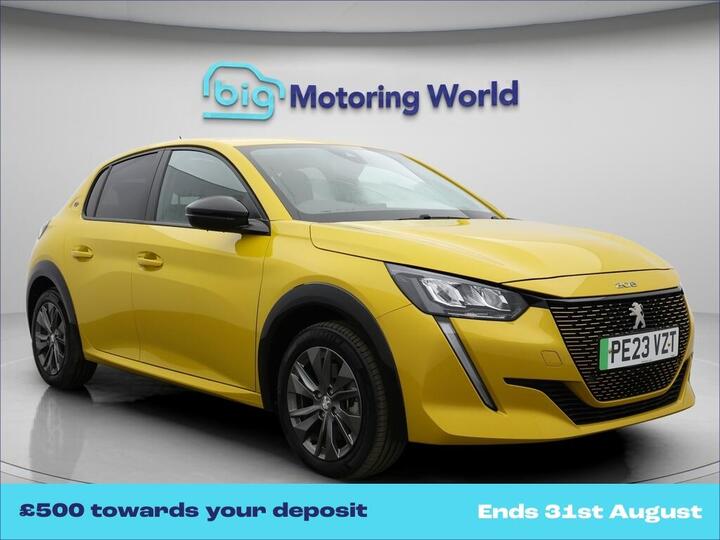 Peugeot E-208 50kWh Active Premium + Auto 5dr (7.4kW Charger)