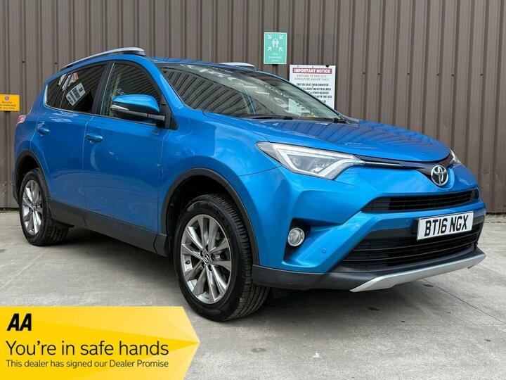Toyota RAV4 2.0 V-Matic Excel CVT 4WD Euro 6 (s/s) 5dr