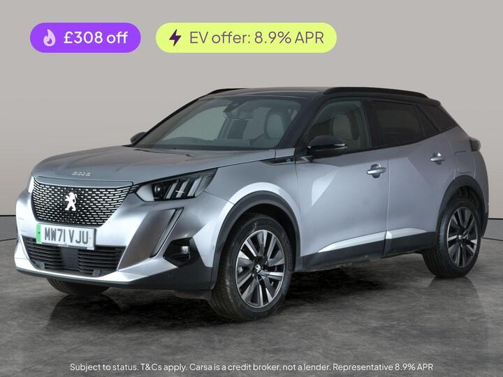 Peugeot E-2008 50kWh GT Premium Auto 5dr