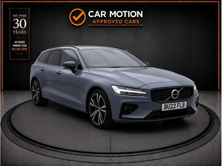 Volvo V60 2.0h T6 Recharge 18.8kWh R-Design Auto AWD Euro 6 (s/s) 5dr