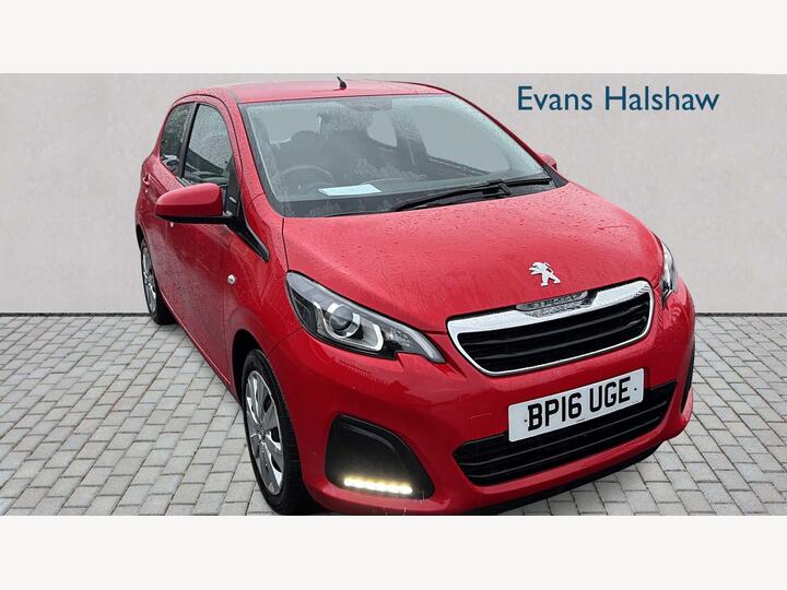 Peugeot 108 1.0 Active Euro 6 5dr Peugeot 108 1.0 Active Euro 6 5dr