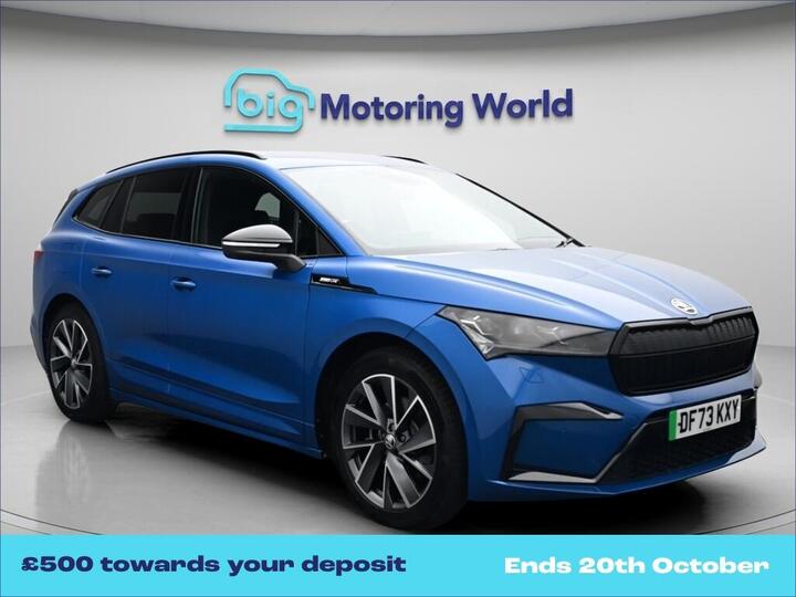 Skoda Enyaq IV 82kWh 80 SportLine Plus Auto 5dr (DC135kW)