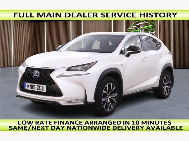 Lexus NX 2.5 300h F Sport E-CVT 4WD Euro 6 (s/s) 5dr