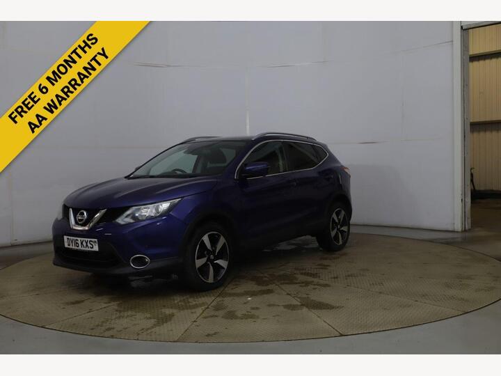 Nissan QASHQAI 1.6 DCi N-tec+ XTRON 2WD Euro 6 (s/s) 5dr