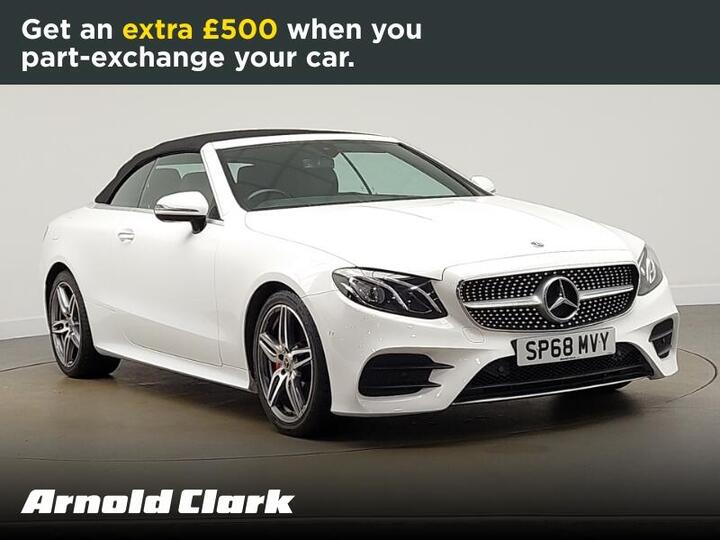Mercedes-Benz E Class 2.0 E220d AMG Line (Premium) Cabriolet G-Tronic+ Euro 6 (s/s) 2dr