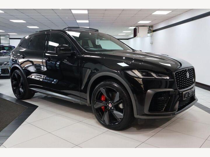 Jaguar F-PACE 5.0 P550 V8 SVR Quickshift AWD Euro 6 (s/s) 5dr