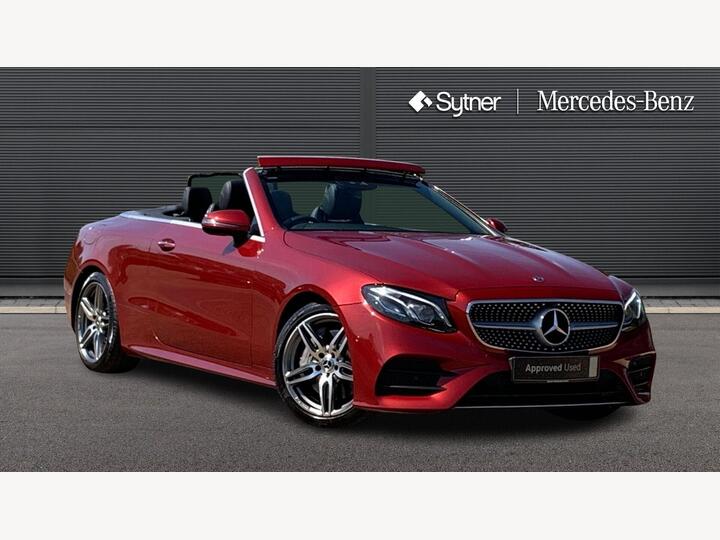 Mercedes-Benz E Class 2.0 E300 AMG Line Cabriolet G-Tronic+ Euro 6 (s/s) 2dr