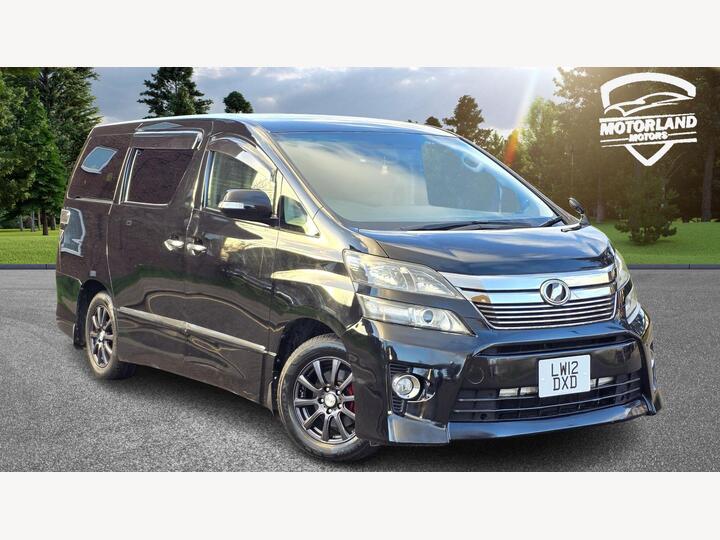 Toyota Vellfire 2.4L PETROL AUTO 7 SEATS 5 DR Toyota Vellfire 2.4L PETROL AUTO 7 SEATS 5 DR