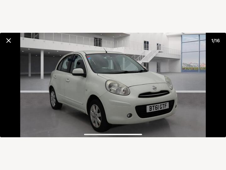 Nissan Micra 1.2 12V Acenta CVT Euro 5 5dr
