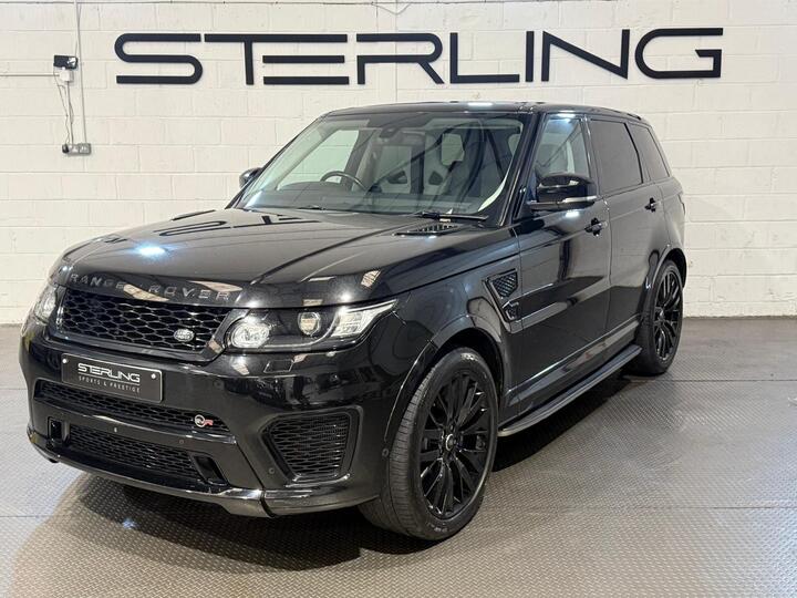 Land Rover Range Rover Sport 5.0 V8 SVR Auto 4WD Euro 6 (s/s) 5dr Land Rover Range Rover Sport 5.0 V8 SVR Auto 4WD Euro 6 (s/s) 5dr
