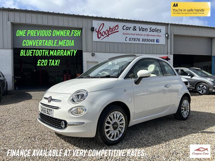 Fiat 500C 1.2 ECO Lounge Euro 6 (s/s) 2dr