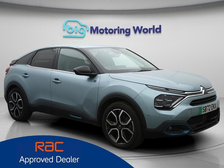 Citroen E-C4 50kWh Shine Plus Auto 5dr (7.4kW Charger)