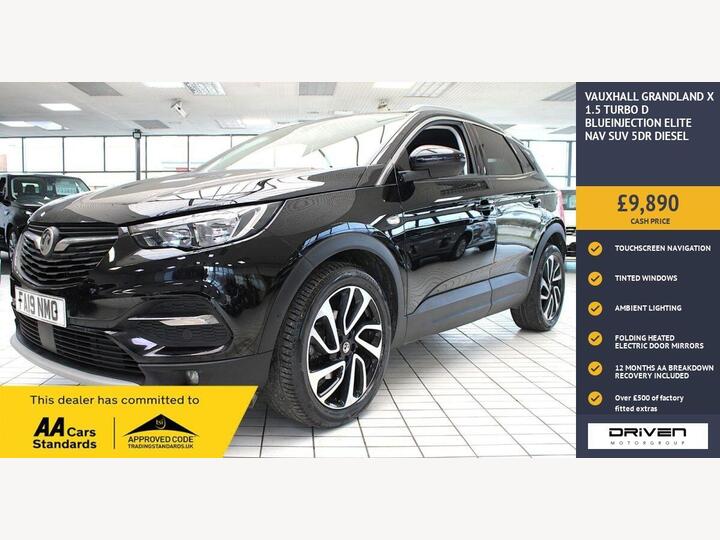 Vauxhall GRANDLAND X 1.5 Turbo D BlueInjection Elite Nav Euro 6 (s/s) 5dr