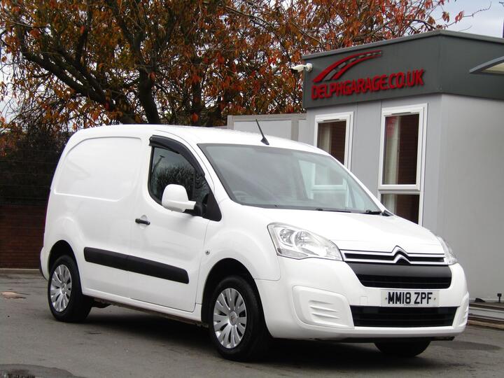 Citroen BERLINGO 1.6 BlueHDi 850 ENTERPRISE (APPLE PLAY + AIR CON)) L1  SERVICE HISTORY + 2 KEYS
