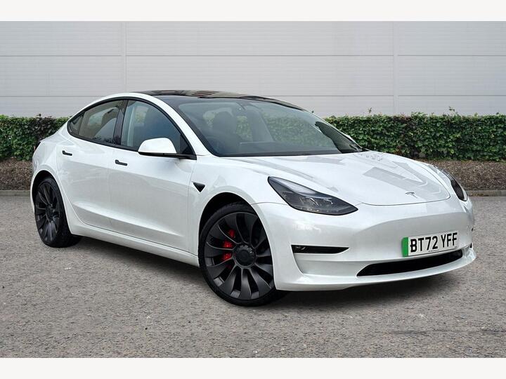 Tesla Model 3 (Dual Motor) Performance Auto 4WDE 4dr (Performance Upgrade)