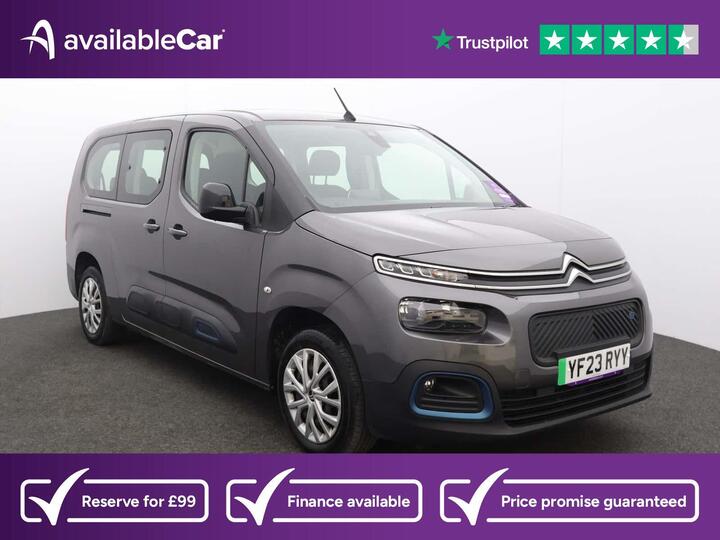 Citroen E-Berlingo 50kWh Feel XL Auto 5dr (7.4kW Charger) Citroen E-Berlingo 50kWh Feel XL Auto 5dr (7.4kW Charger)