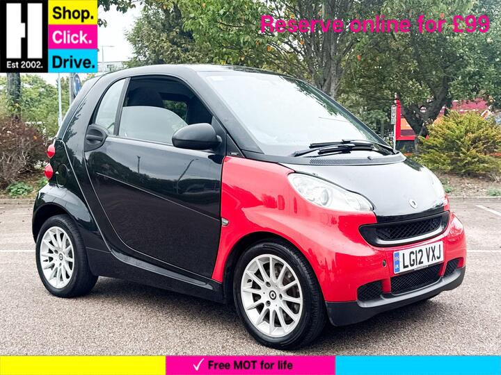 Smart Fortwo 1.0 MHD Passion SoftTouch Euro 5 (s/s) 2dr
