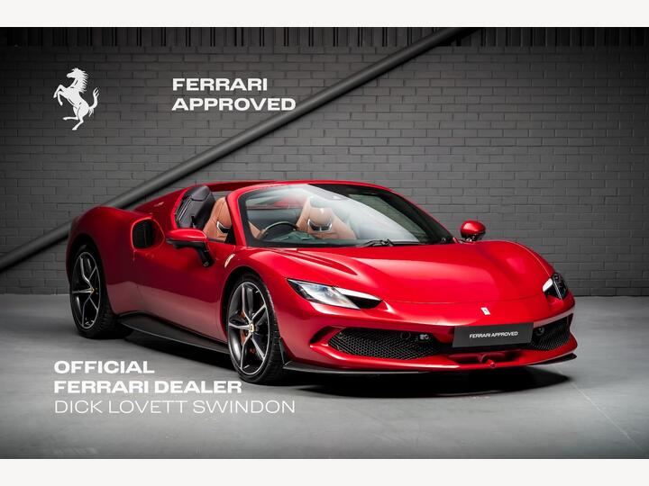 Ferrari 296 GTS 3.0T V6 7.45kWh Spider F1 DCT Euro 6 (s/s) 2dr