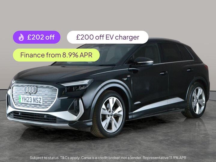 Audi Q4 E-tron 35 S Line Auto 5dr 55kWh