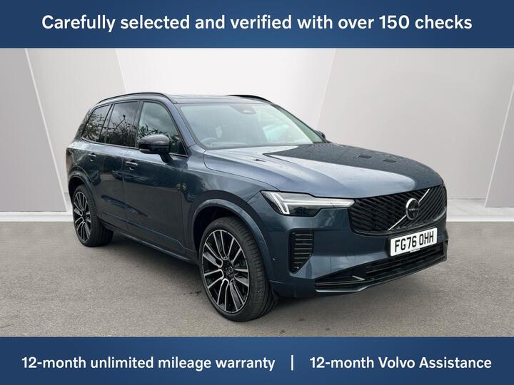 Volvo XC90 2.0 T8 18.8kWh Ultra Dark Auto 4WD Euro 6 (s/s) 5dr
