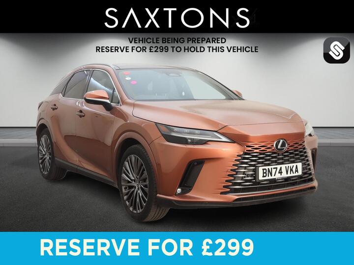 Lexus RX 2.5 450h+ 18.1kWh Takumi E-CVT 4WD Euro 6 (s/s) 5dr