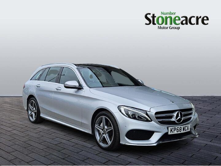 Mercedes-Benz C Class 2.0 C200 AMG Line (Premium) G-Tronic+ 4MATIC Euro 6 (s/s) 5dr
