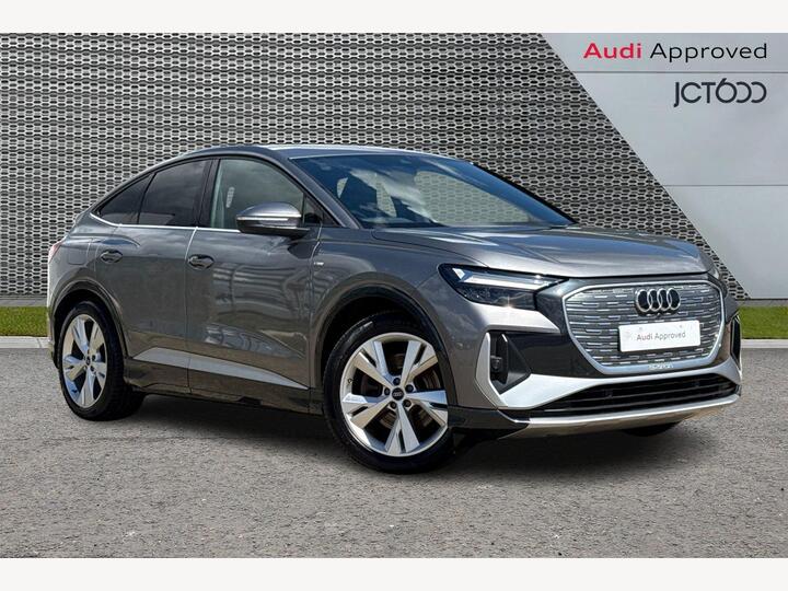 Audi Q4 E-tron 40 S Line Sportback Auto 5dr 82kWh Audi Q4 E-tron 40 S Line Sportback Auto 5dr 82kWh