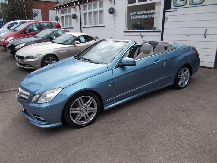 Mercedes-Benz E Class 3.0 E350 CDI V6 BlueEfficiency Sport Cabriolet G-Tronic Euro 5 2dr