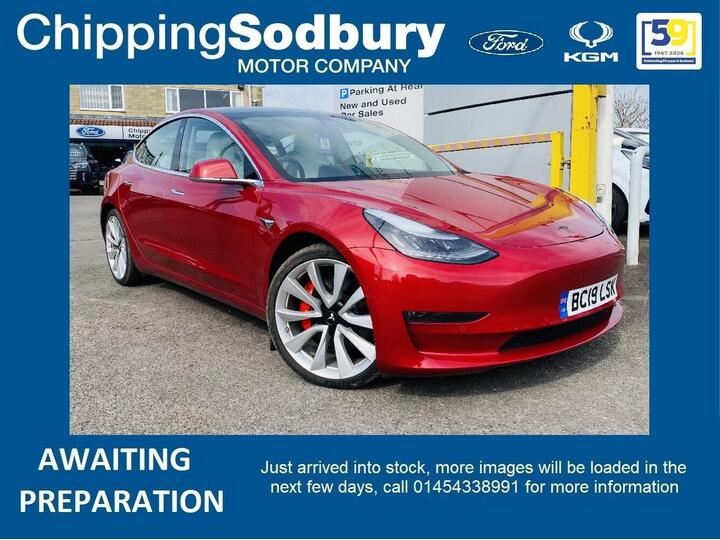 Tesla Model 3 (Dual Motor) Performance Auto 4WDE 4dr (Performance Upgrade)