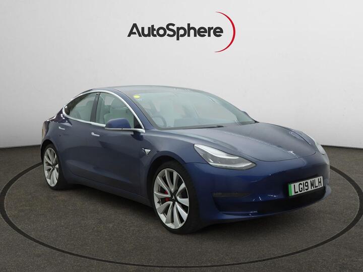 Tesla Model 3 (Dual Motor) Performance Auto 4WDE 4dr (Performance Upgrade)