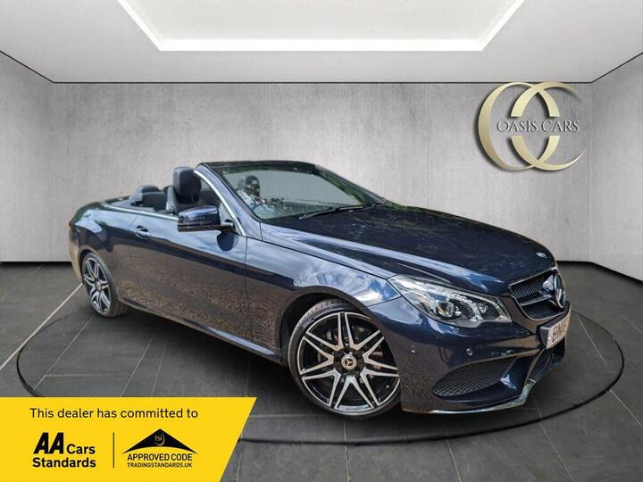 Mercedes-Benz E Class 2.0 E200 AMG Line Edition (Premium) Cabriolet G-Tronic+ Euro 6 (s/s) 2dr