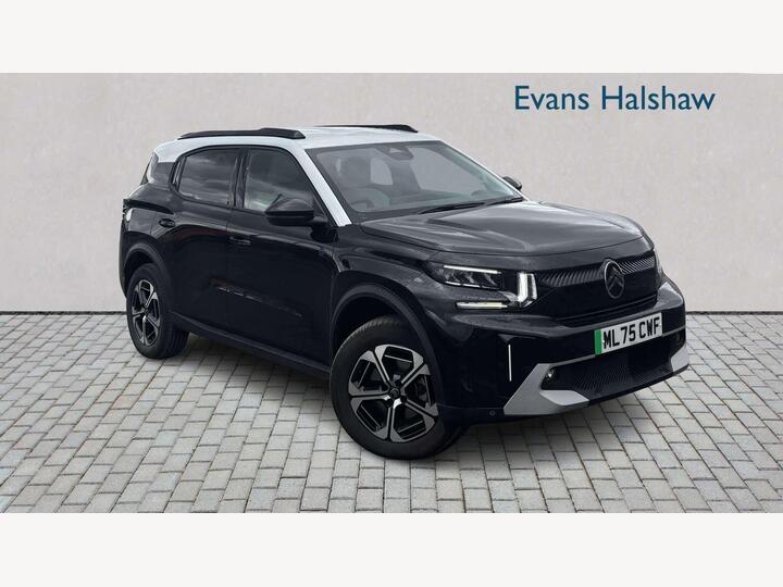 Citroen E-C3 ELECTRIC AIRCROSS HATCHBACK Standard Range 44kWh MAX Auto 5dr (7.4kW Charger)