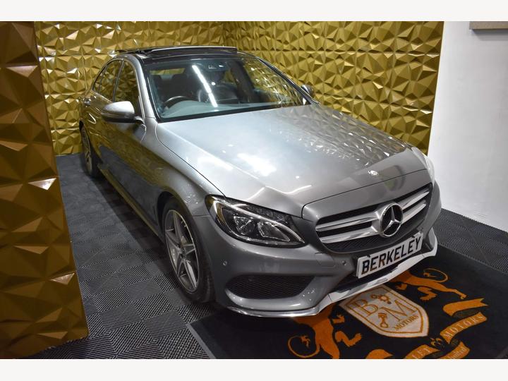 Mercedes-Benz C Class 1.6 C200d AMG Line (Premium) G-Tronic+ Euro 6 (s/s) 4dr