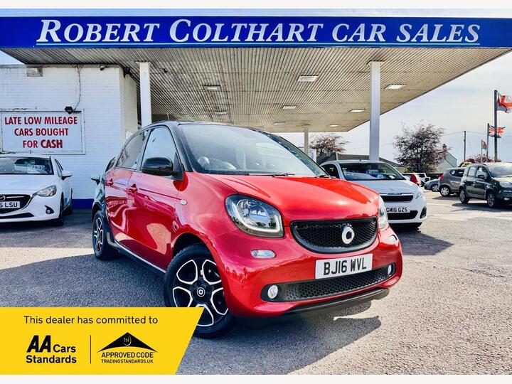 Smart Forfour 0.9T Prime (Premium Plus) Twinamic Euro 6 (s/s) 5dr