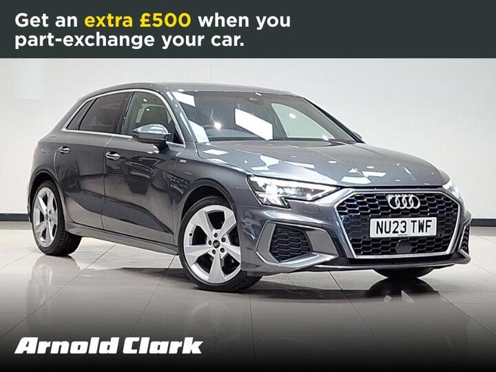 Audi A3 1.0 TFSI 30 S Line Sportback S Tronic Euro 6 (s/s) 5dr