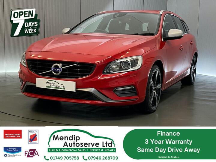 Volvo V60 2.0 D3 R-Design Lux Nav Auto Euro 6 (s/s) 5dr