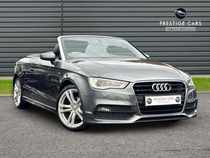 Audi A3 Cabriolet 1.4 TFSI CoD S Line S Tronic Euro 6 (s/s) 2dr (Nav)