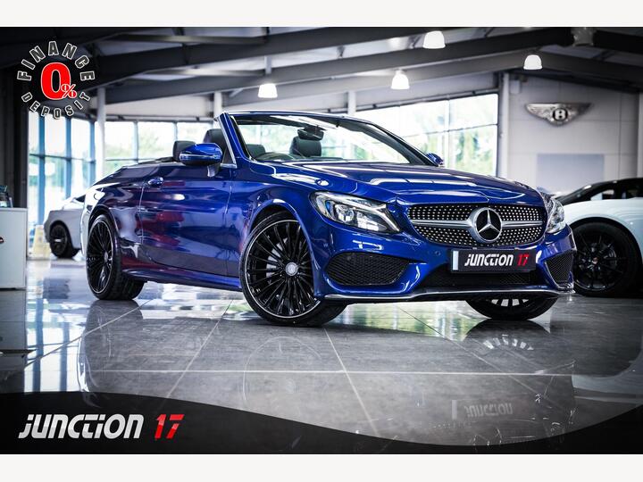 Mercedes-Benz C Class 2.1 C250d AMG Line (Premium Plus) Cabriolet G-Tronic+ Euro 6 (s/s) 2dr