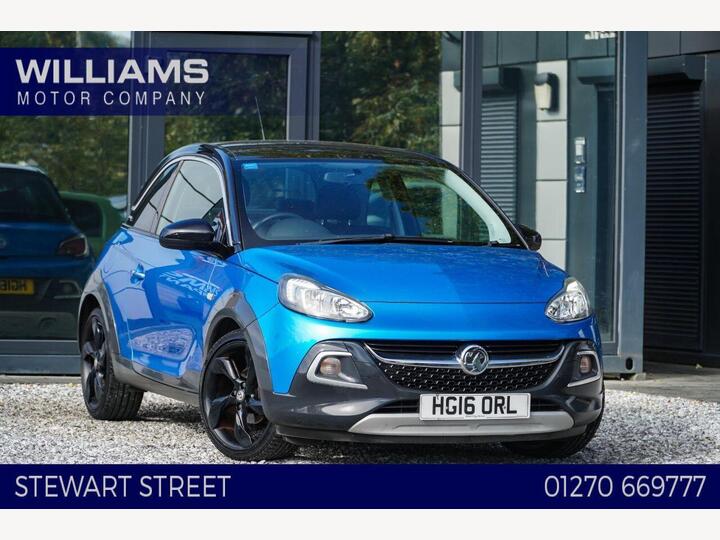 Vauxhall ADAM 1.4i ROCKS Euro 6 3dr Vauxhall ADAM 1.4i ROCKS Euro 6 3dr