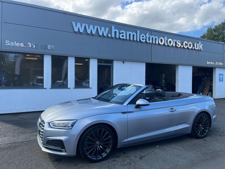 Audi A5 Cabriolet 2.0 TFSI 40 S Line Euro 6 (s/s) 2dr Audi A5 Cabriolet 2.0 TFSI 40 S Line Euro 6 (s/s) 2dr
